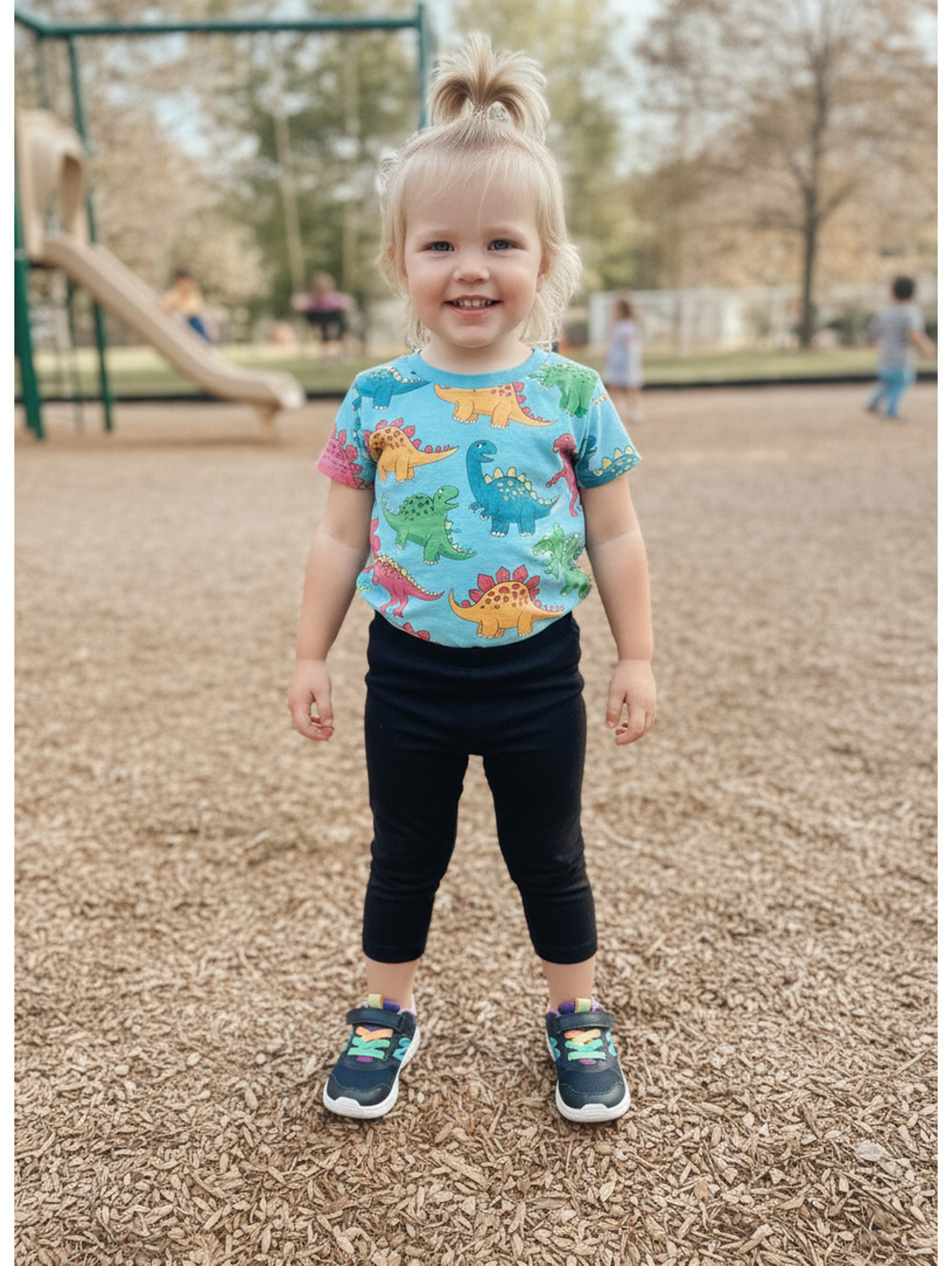 Pact Kids Organic Cotton Black Leggings Size 4T | Stretchy Everyday Basics